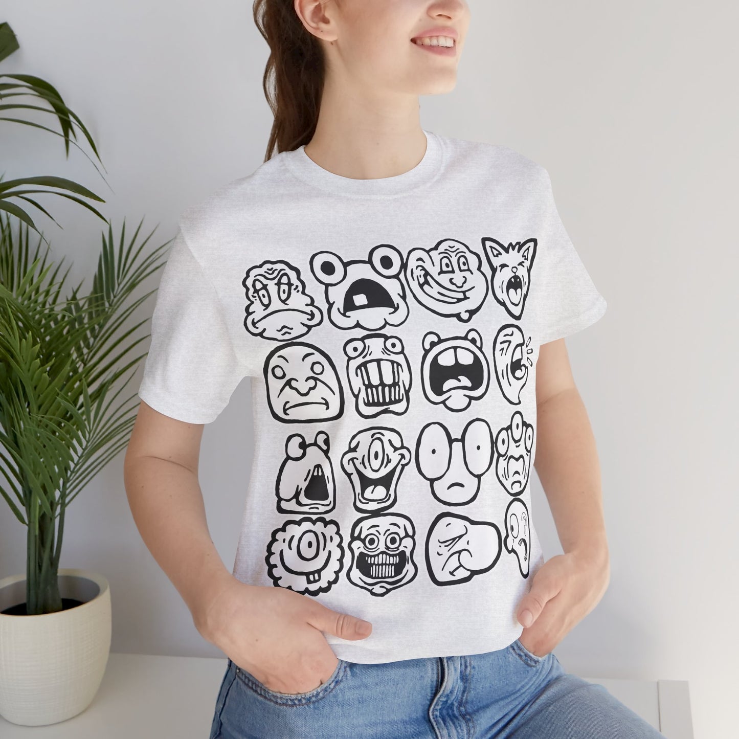 "Monday" Short Sleeve Tee (4 colors variants)