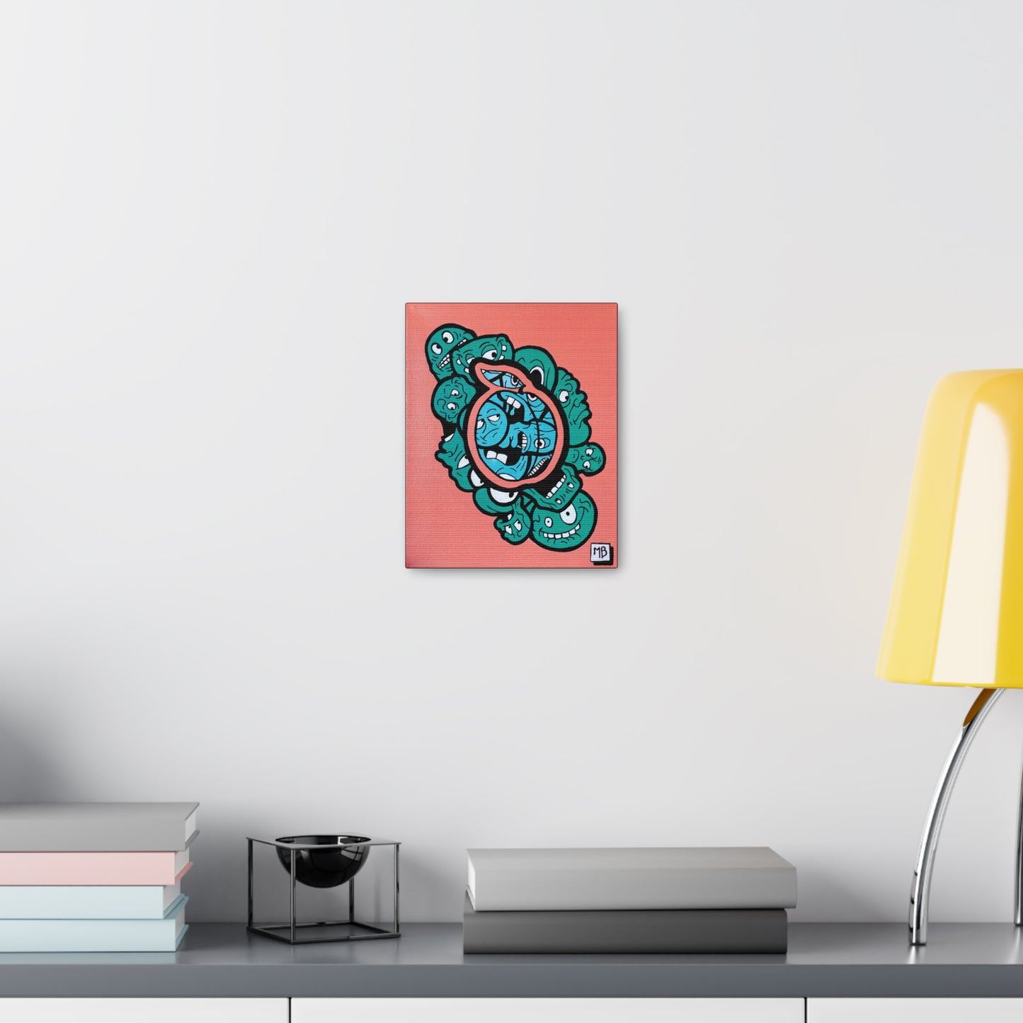 "Peach?" Canvas Print