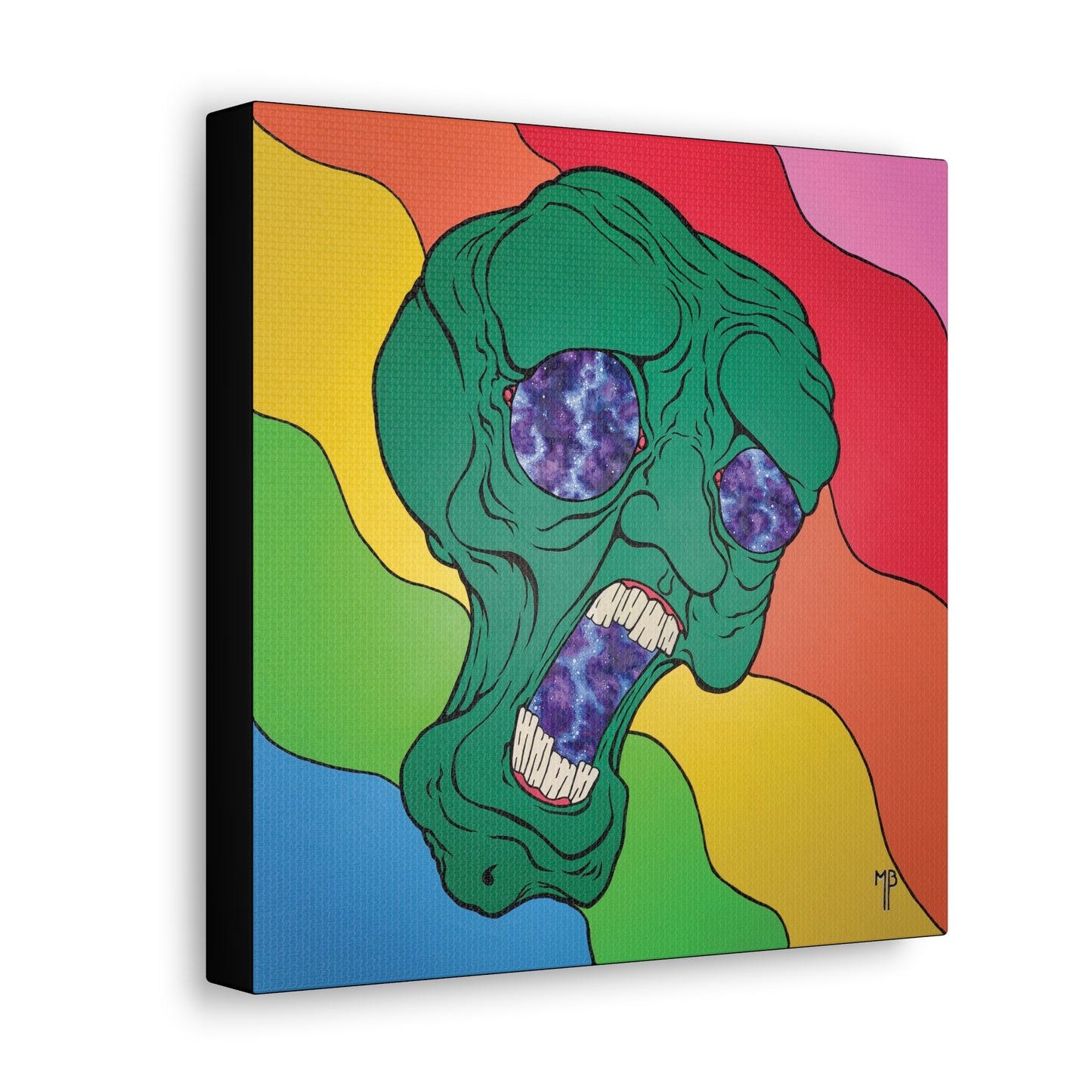 "Cosmic Agony" Canvas Print