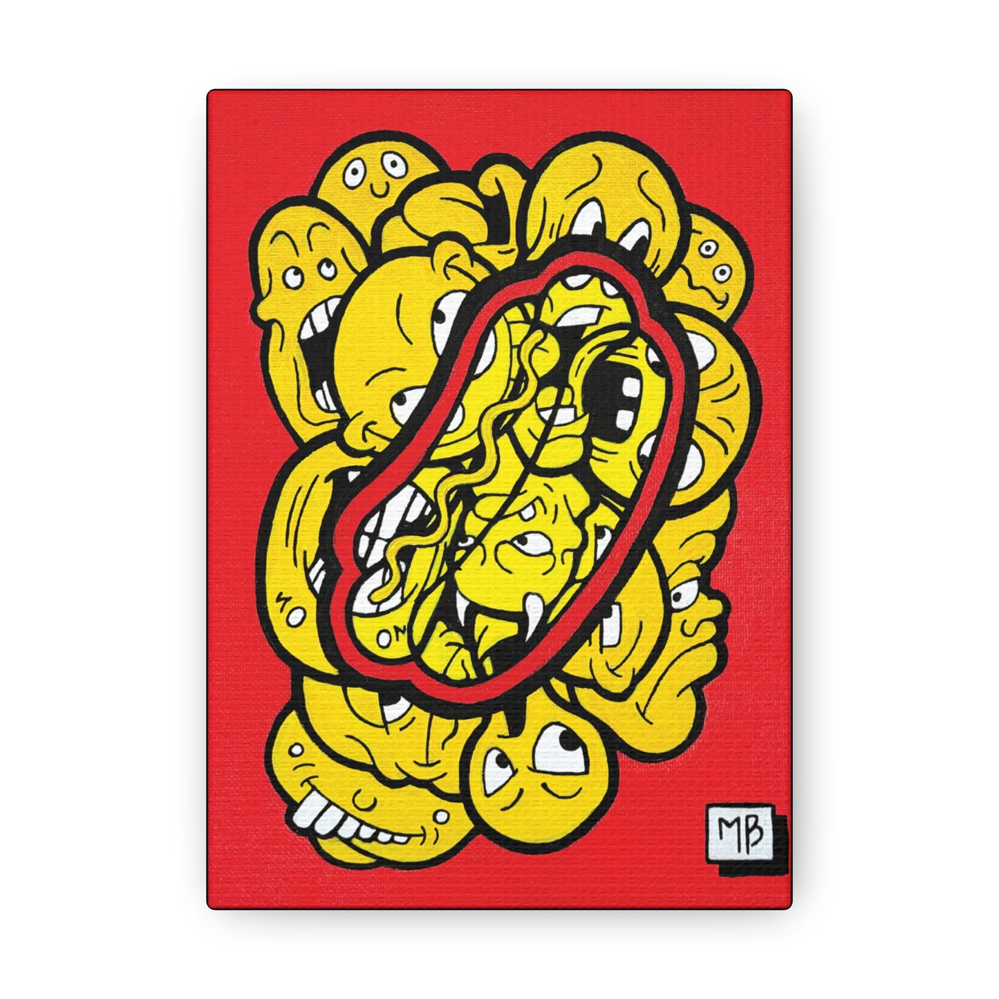 "HOT DOG!" Canvas Print