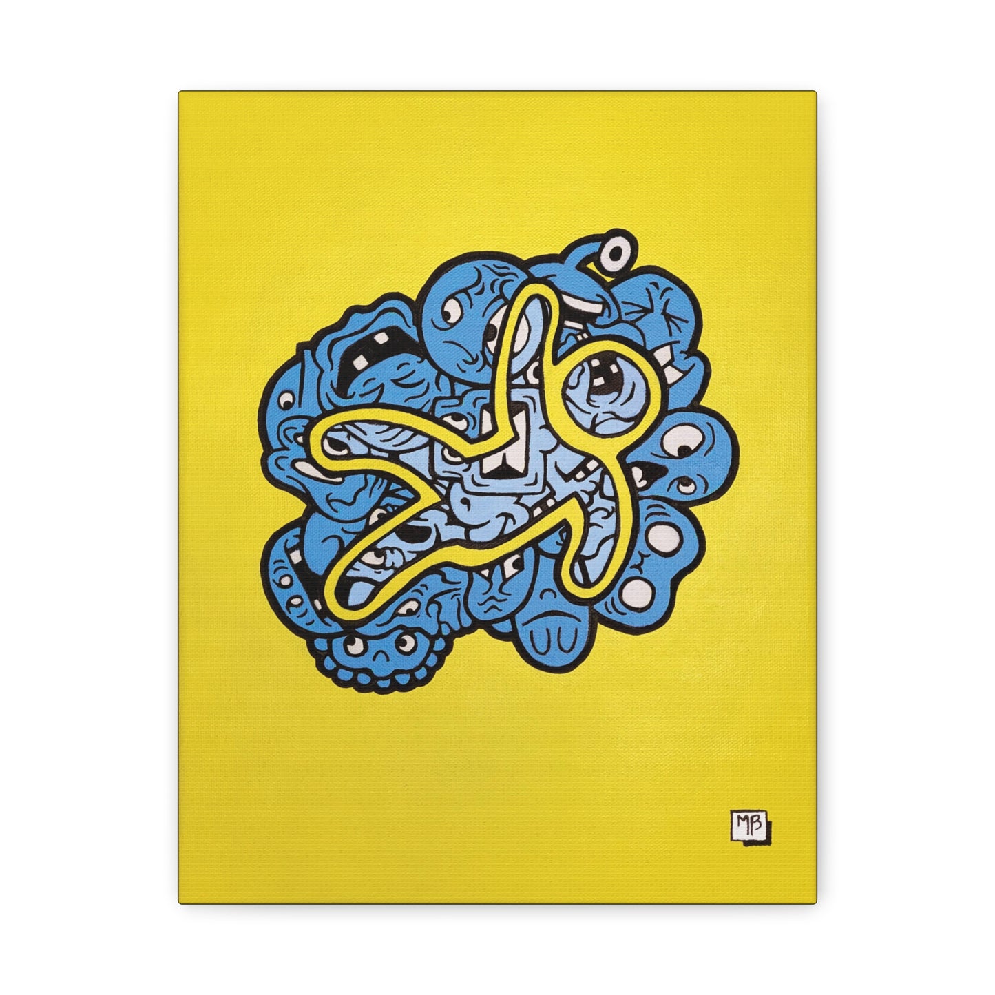 "Falling Hazard" Canvas Print