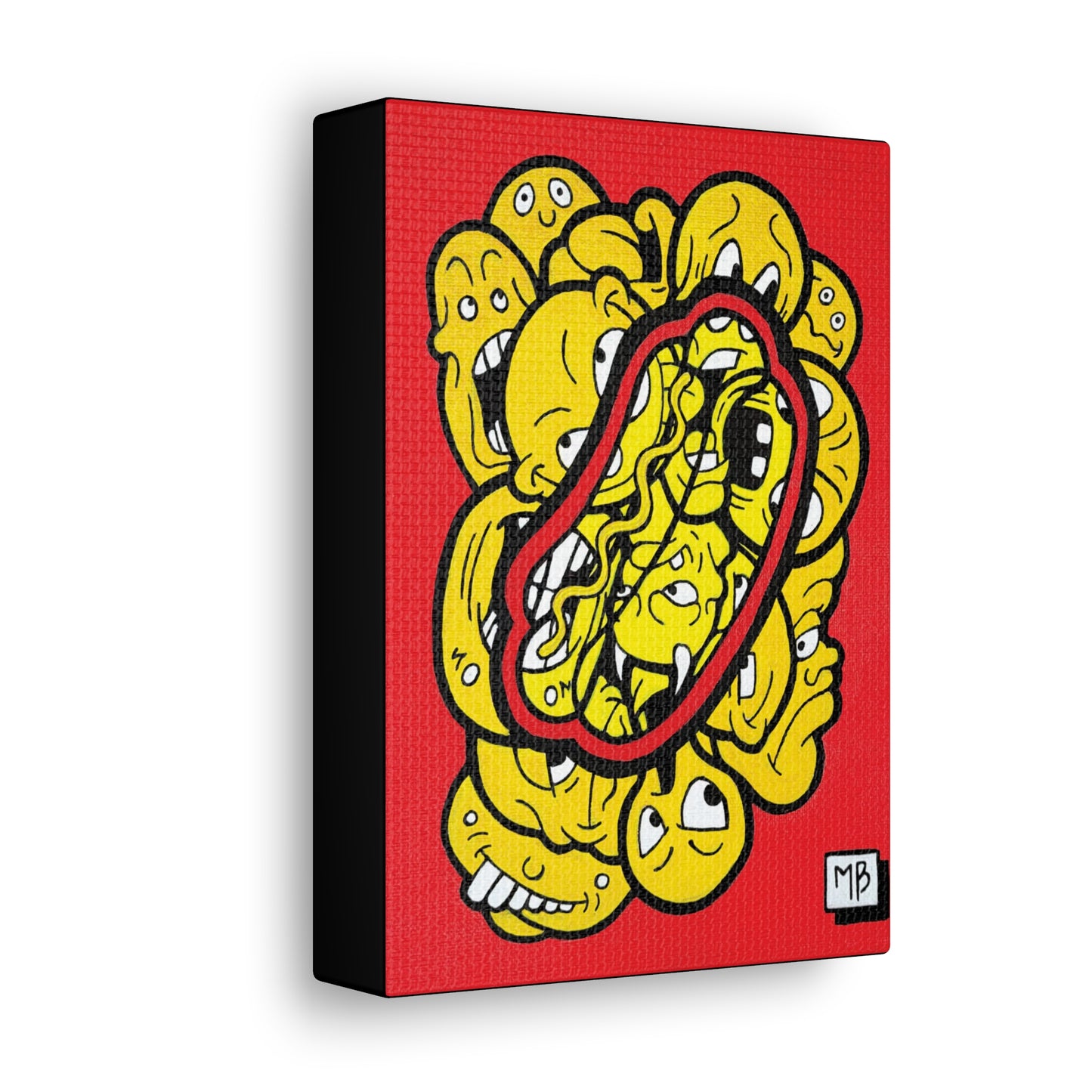 "HOT DOG!" Canvas Print