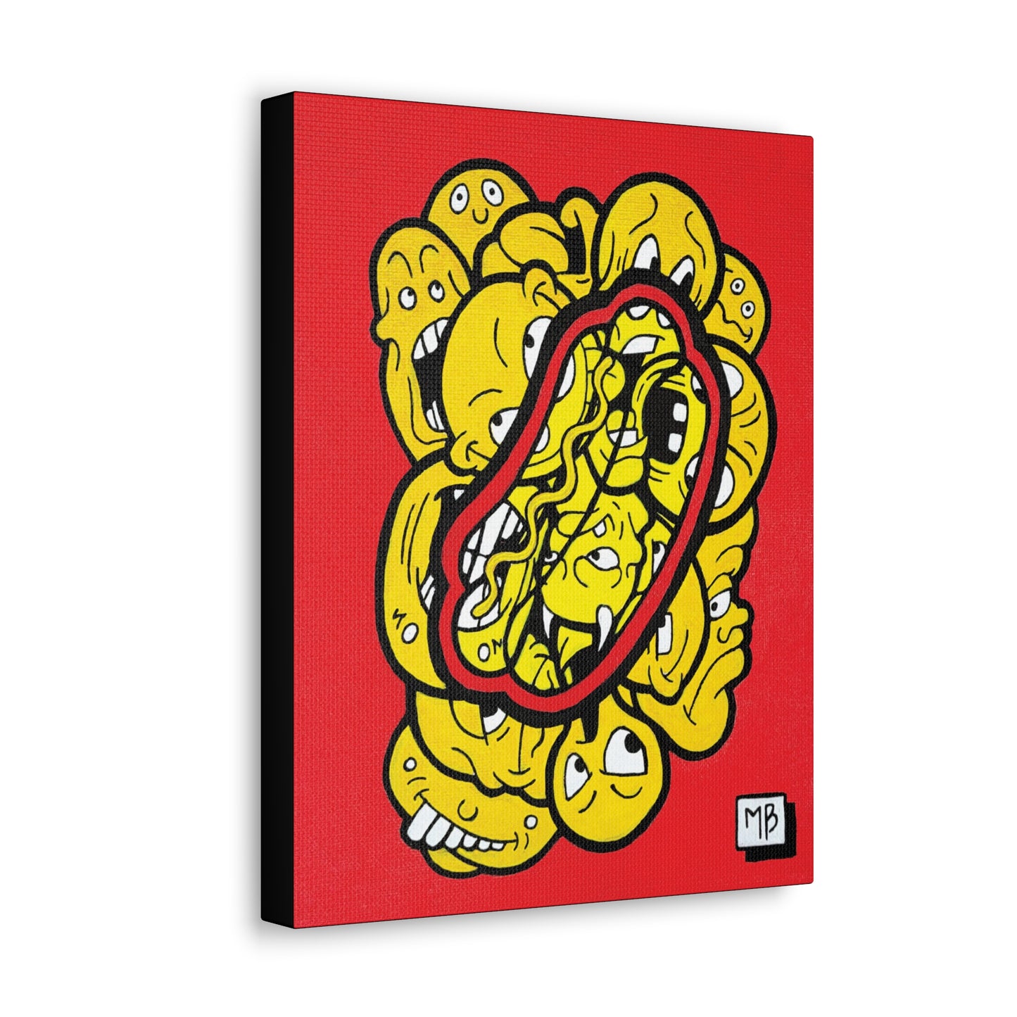 "HOT DOG!" Canvas Print