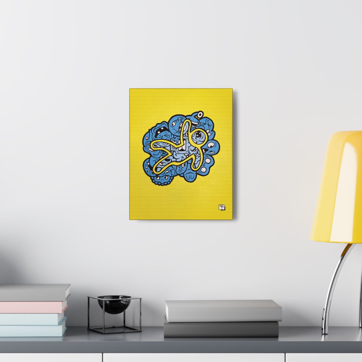 "Falling Hazard" Canvas Print