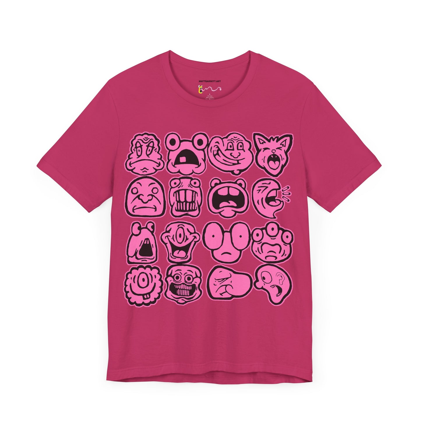 "Monday" Short Sleeve Tee (4 colors variants)
