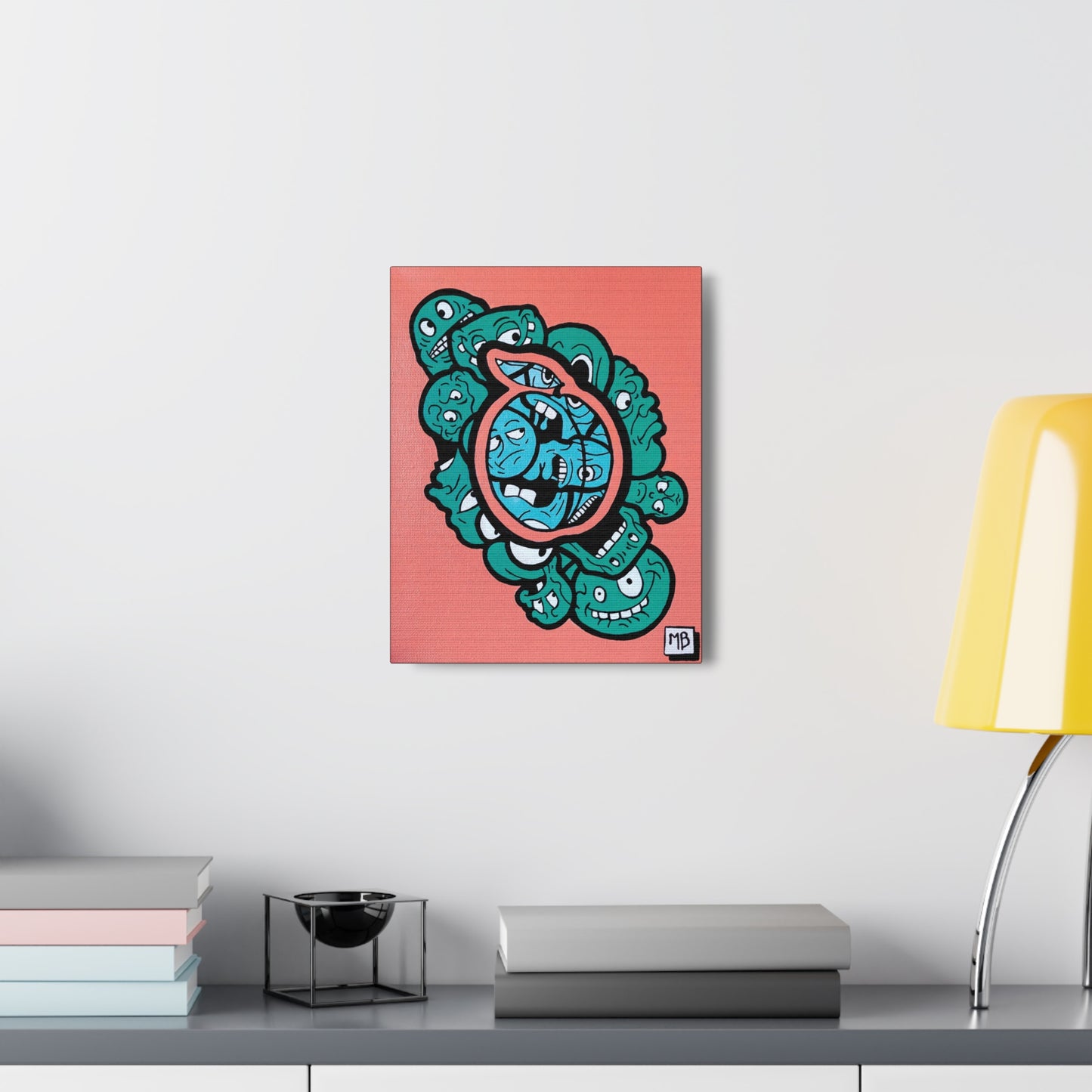 "Peach?" Canvas Print