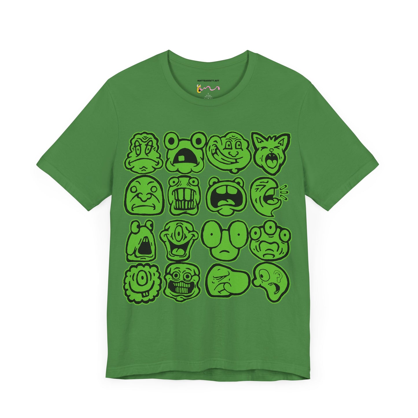 "Monday" Short Sleeve Tee (4 colors variants)
