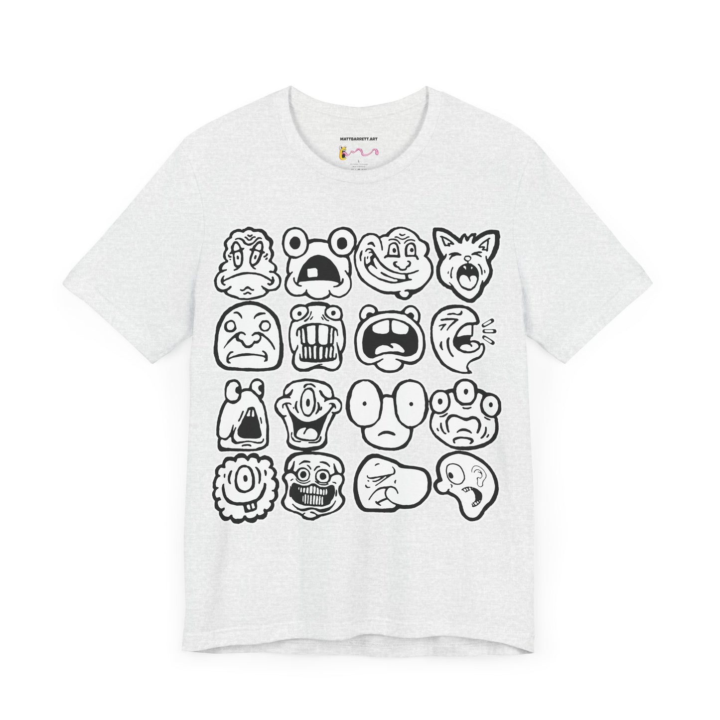 "Monday" Short Sleeve Tee (4 colors variants)