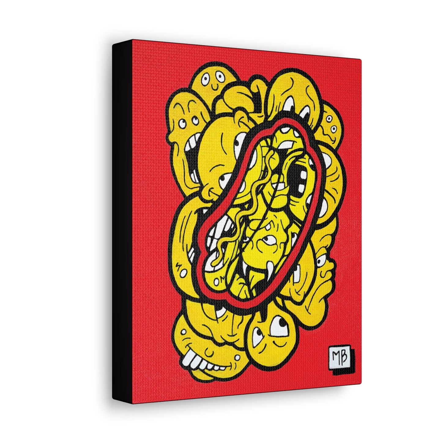 "HOT DOG!" Canvas Print
