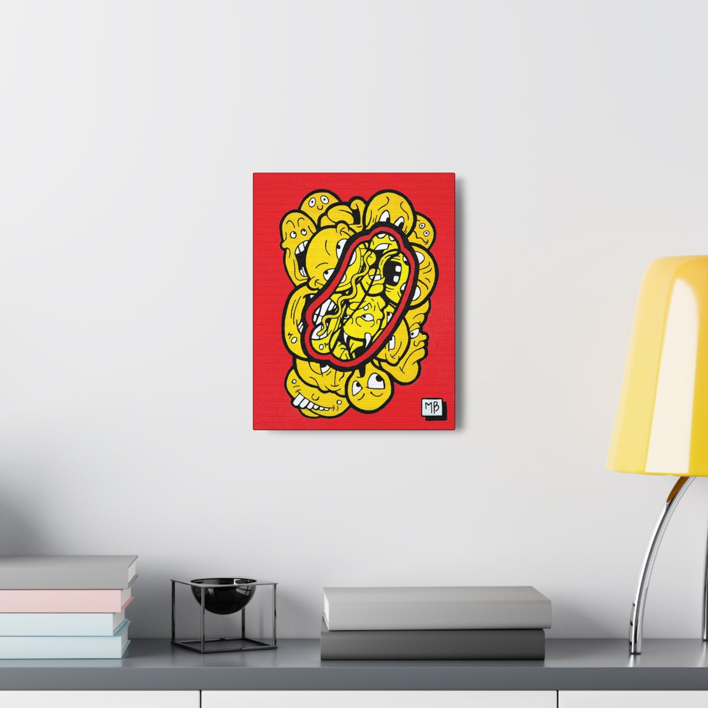 "HOT DOG!" Canvas Print