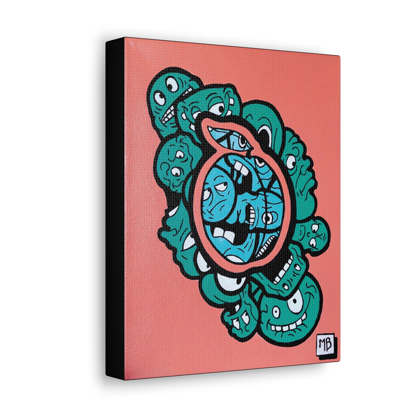 "Peach?" Canvas Print
