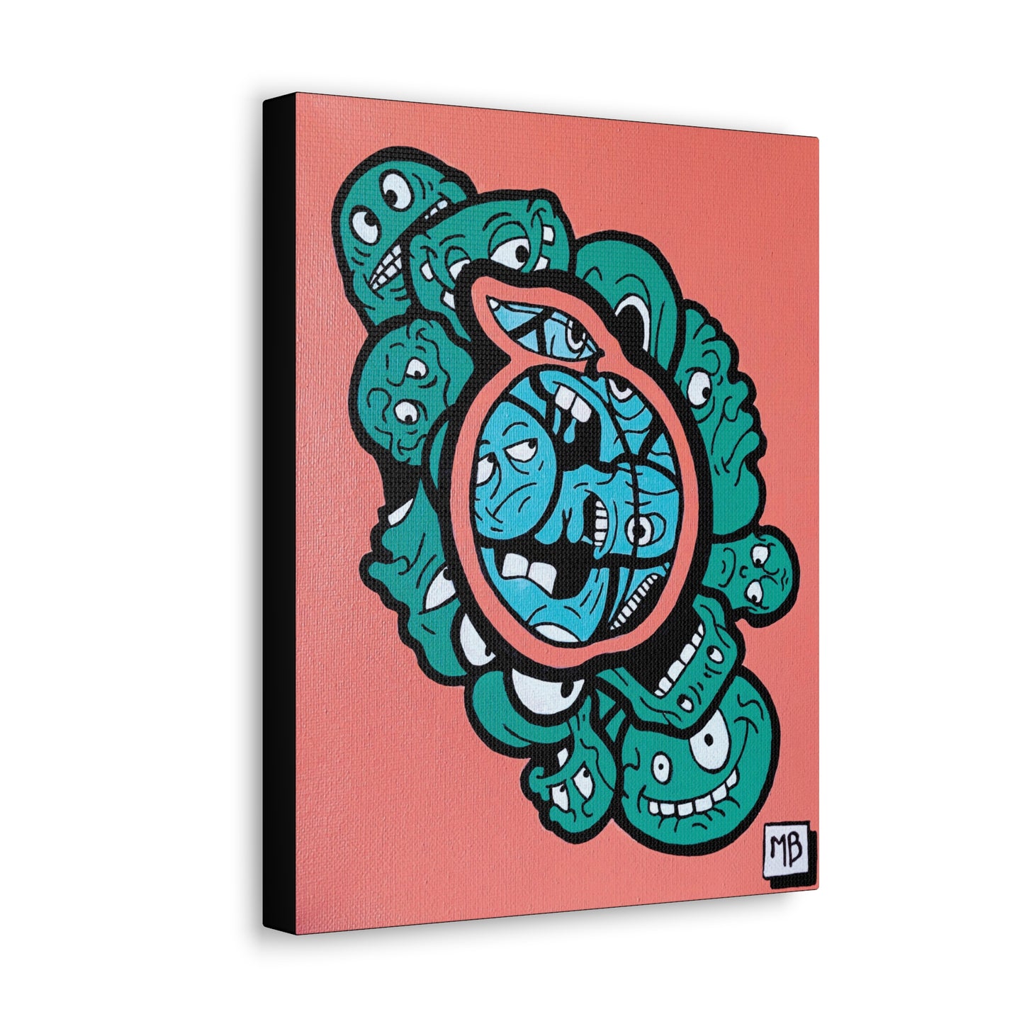 "Peach?" Canvas Print
