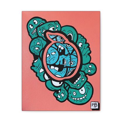 "Peach?" Canvas Print