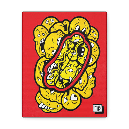 "HOT DOG!" Canvas Print