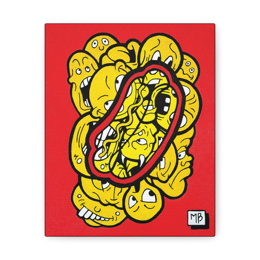 "HOT DOG!" Canvas Print