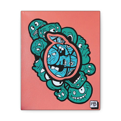 "Peach?" Canvas Print