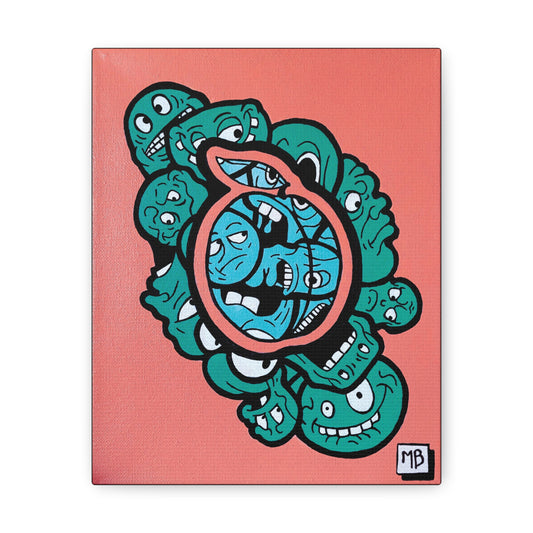 "Peach?" Canvas Print