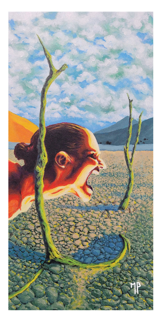 "On Deaf Ears" - Print 5x10