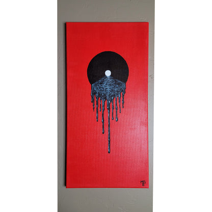 "The Well" acrylic on canvas 10x20 *sold*